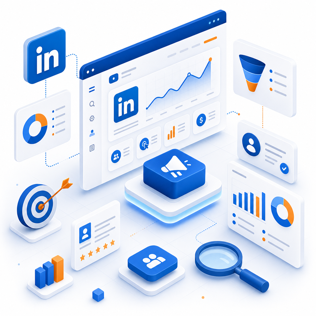 Linkedin Ads Management Service by BSB Digital Marketing Agency
