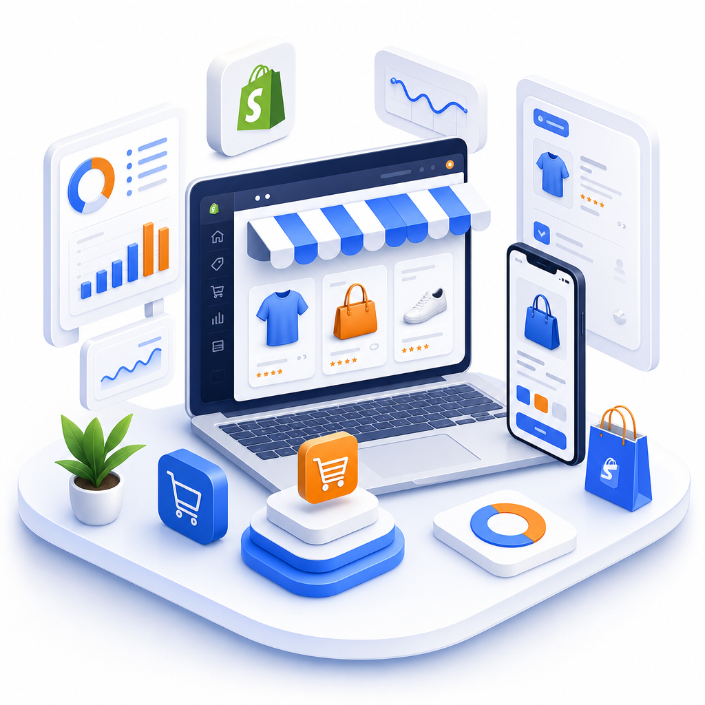 Shopify Web Design Service by BSB Digital Marketing Agency