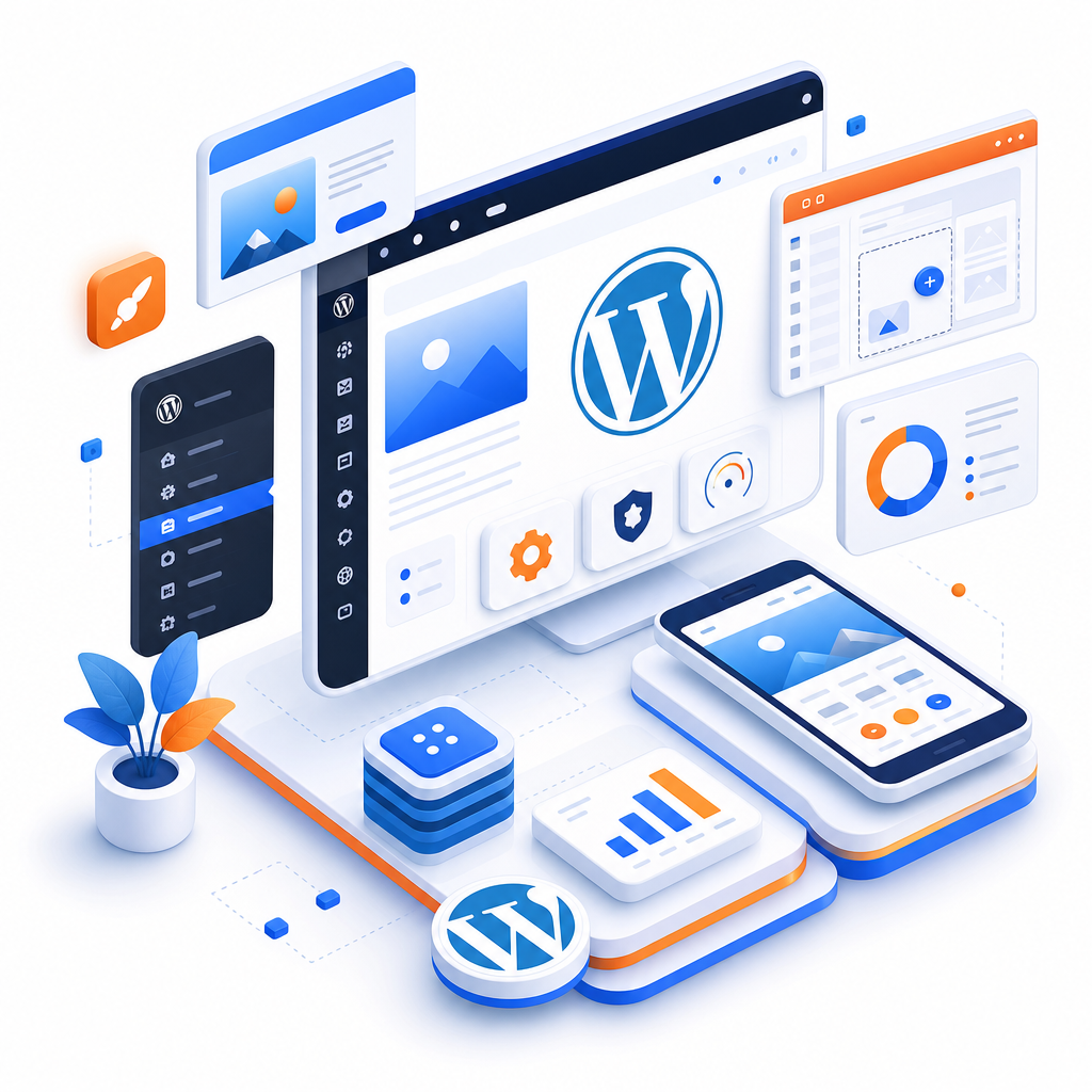 WordPress Web Design Service by BSB Digital Marketing Agency